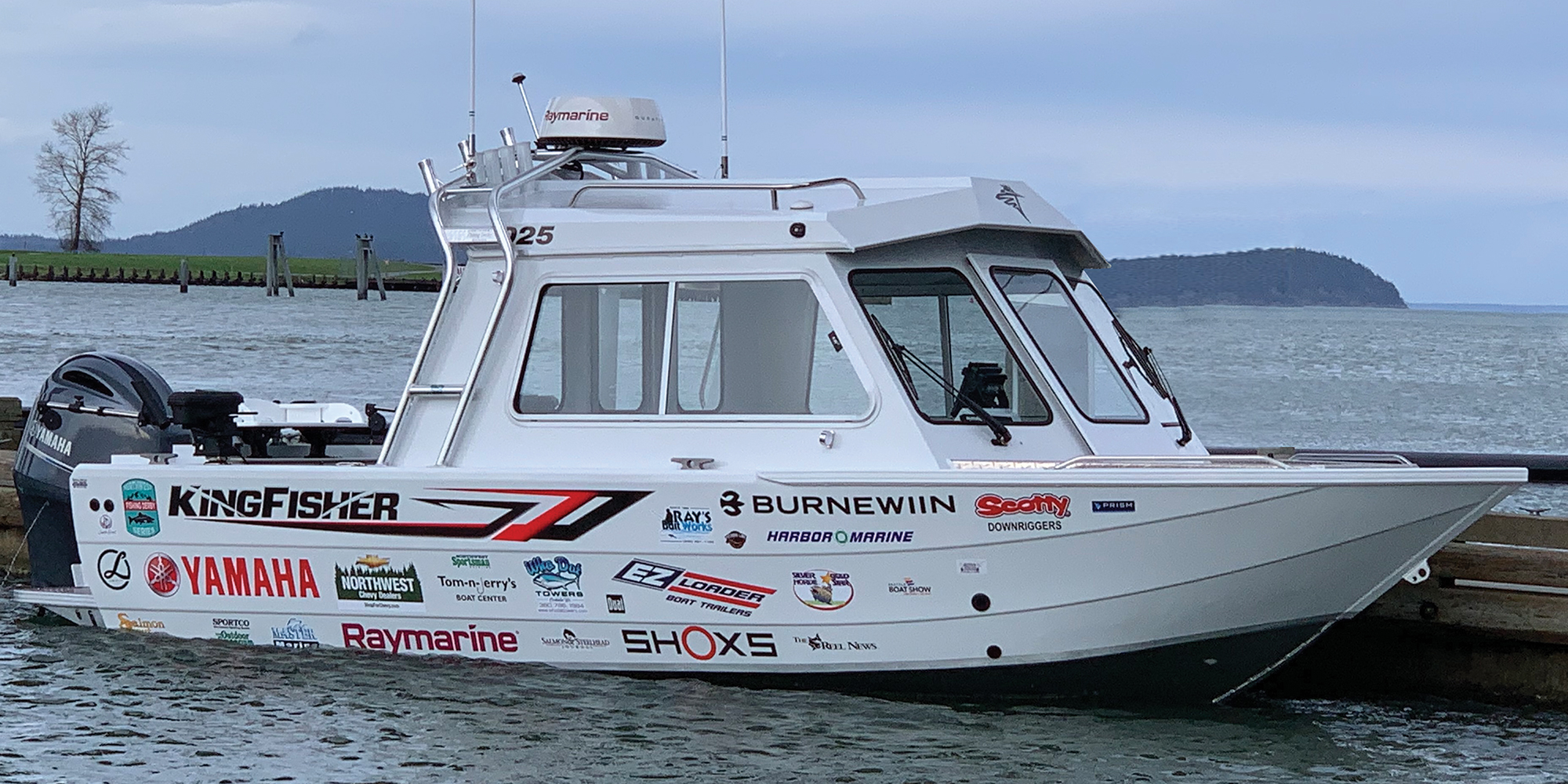 2020 Northwest Fishing Derby Series grand prize boat